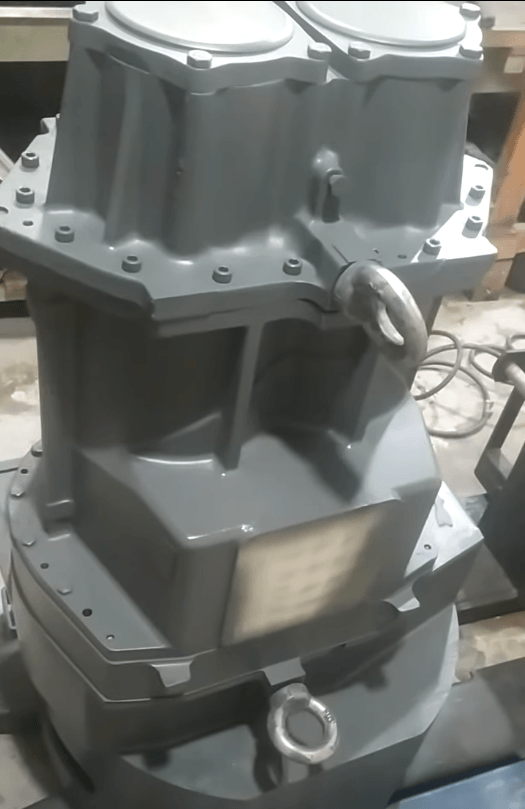 Unidade compressora revisada, montada e preparada para reinstalação no compressor do cliente.