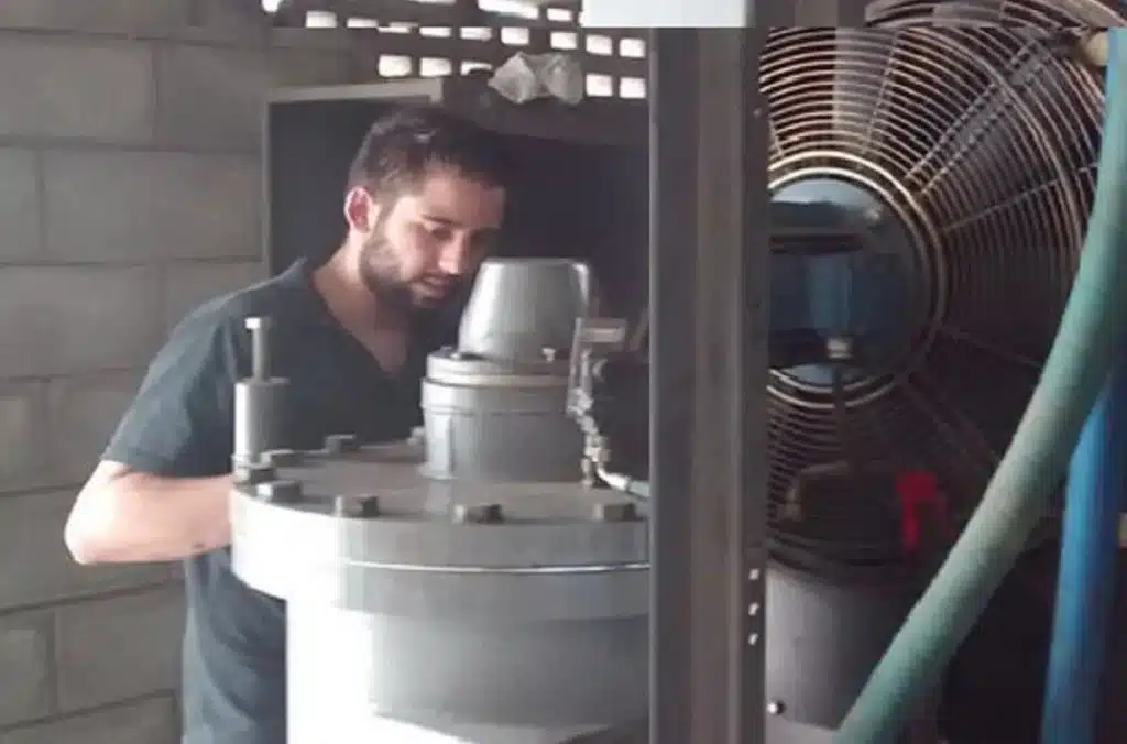 Manutenção Corretiva em Compressor de Parafuso