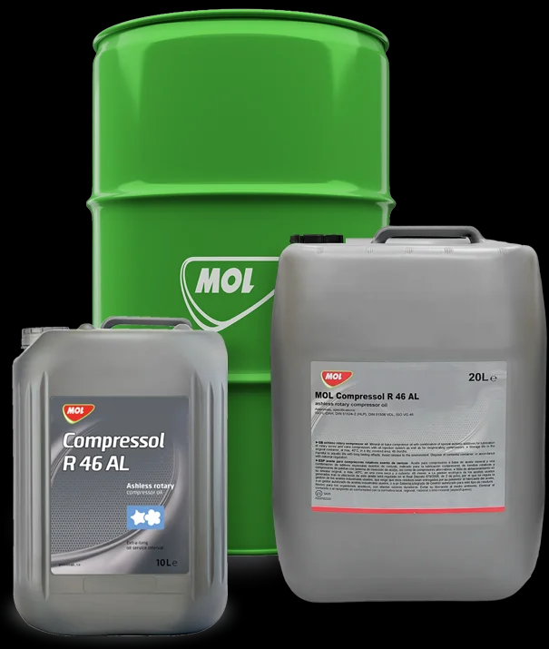 Óleo Lubrificante MOL Compressol R46 AL - 4000 horas -20 Litros