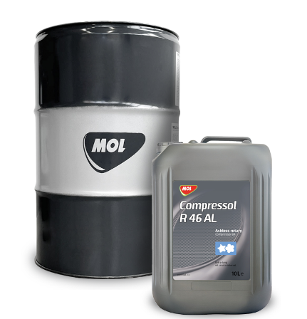 Óleo Lubrificante MOL Compressol R46 AL - 4000 horas -10 Litros