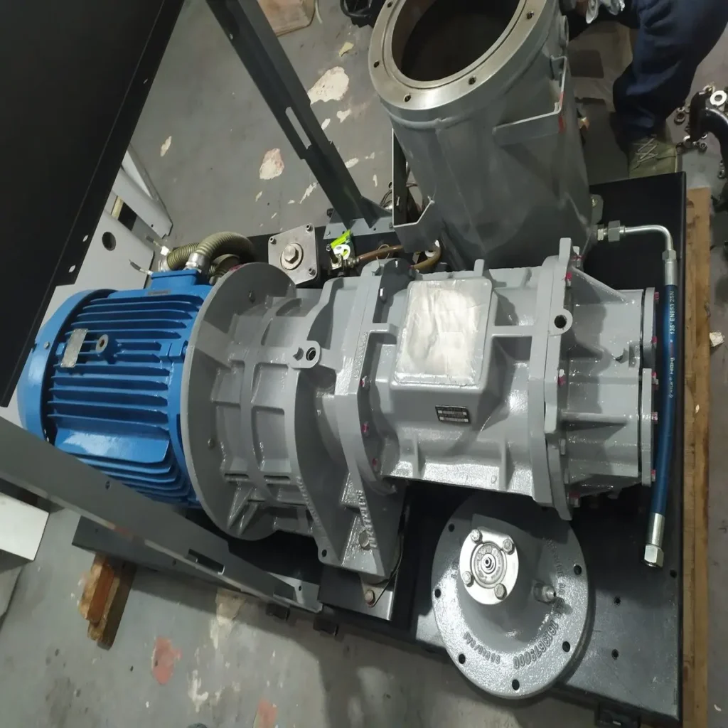 Troca de Acoplamento de Compressores de Parafuso
