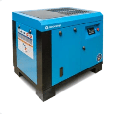 Compressor de Ar Parafuso 10hp - pressão 10bar – Vazão 31,78 pcm Trifásico 380V