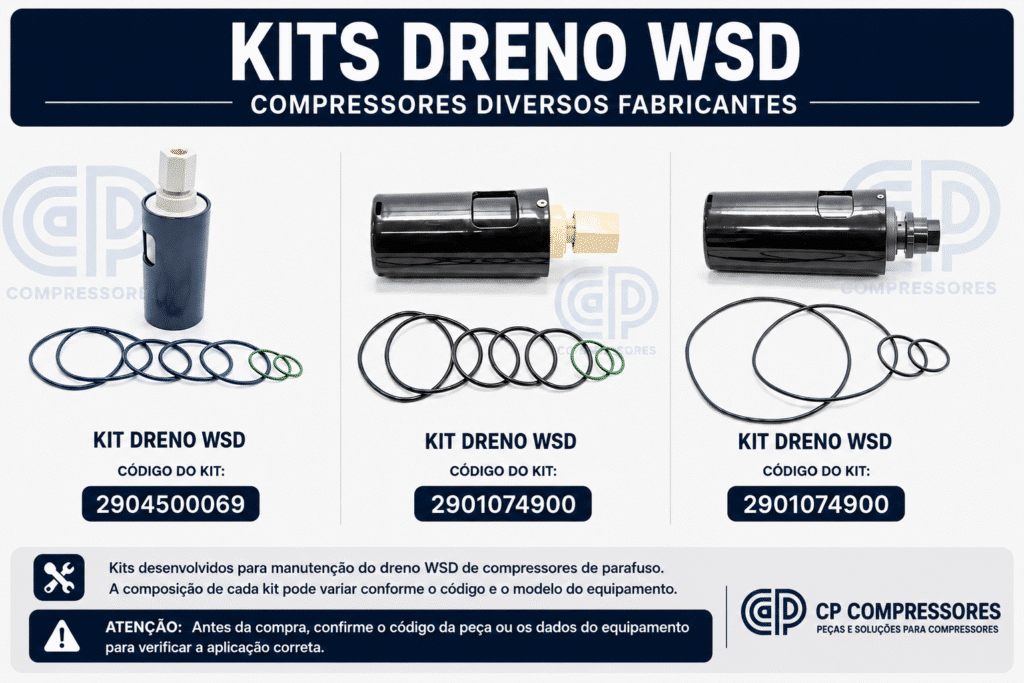 Kit Reparo Dreno WSD